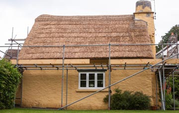 Steeple thatch roofing costs